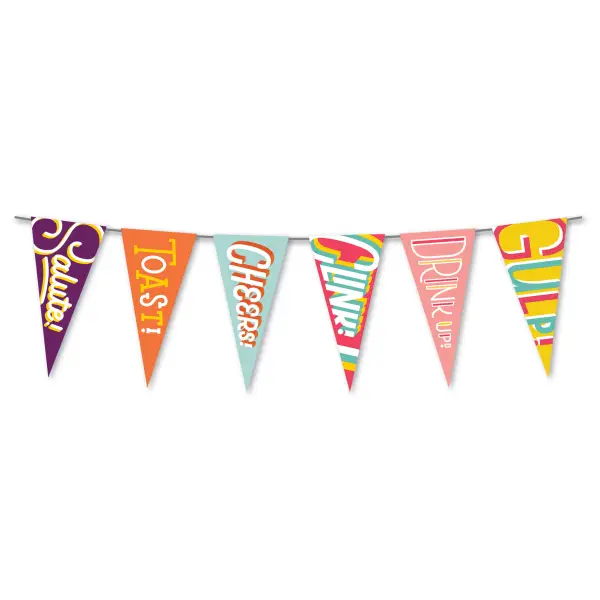 Instant Cheer Mini - Pennant Banner
