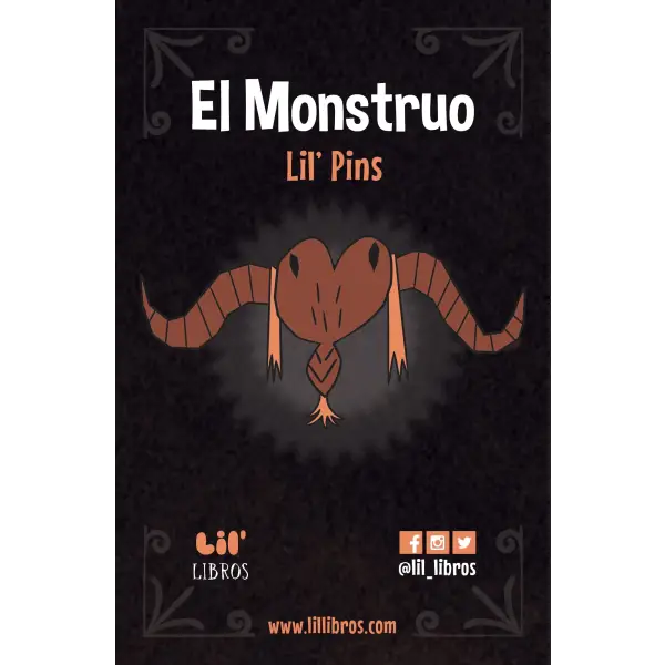 Kid del Toro Monster Enamel Pin - Lil’ Libros - Distribution