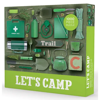 Let’s Camp Puzzle 1000 Piece - Gibbs Smith Gift
