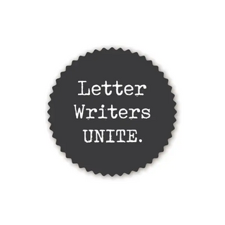 Letter Writers Unite Sticker