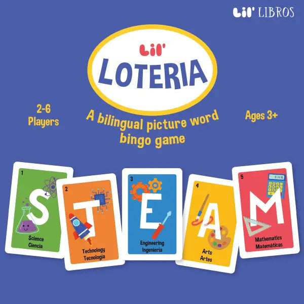 Lil’ Lotería: My First STEAM Words