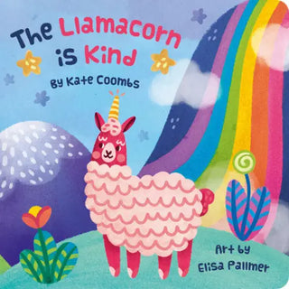 Llamacorn Is Kind board book - Gibbs Smith - _inventoryItem