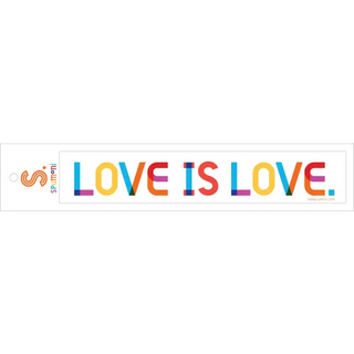 Love is Love Bumper Sticker - Spumoni - Trade