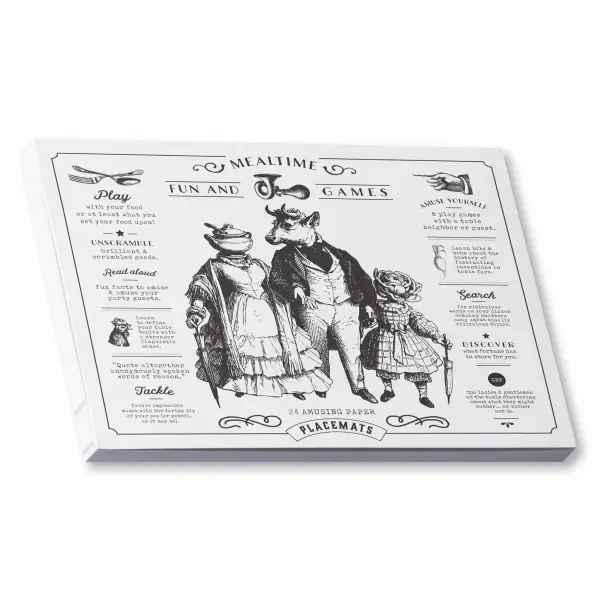 Mealtime Madness Placemats Pad