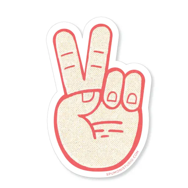 Peace Sign Sticker