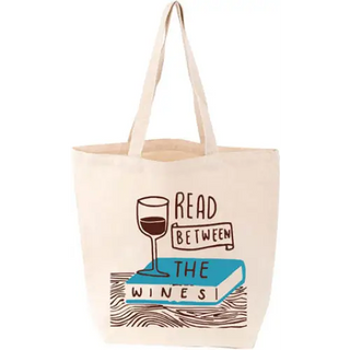 Read Between the Wines Tote - LoveLit - _inventoryItem