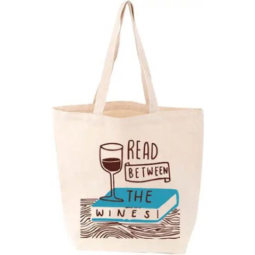 Read Between the Wines Tote - LoveLit - _inventoryItem