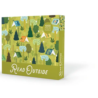 Read Outside Puzzle 1000 Piece - Gibbs Smith Gift - Trade