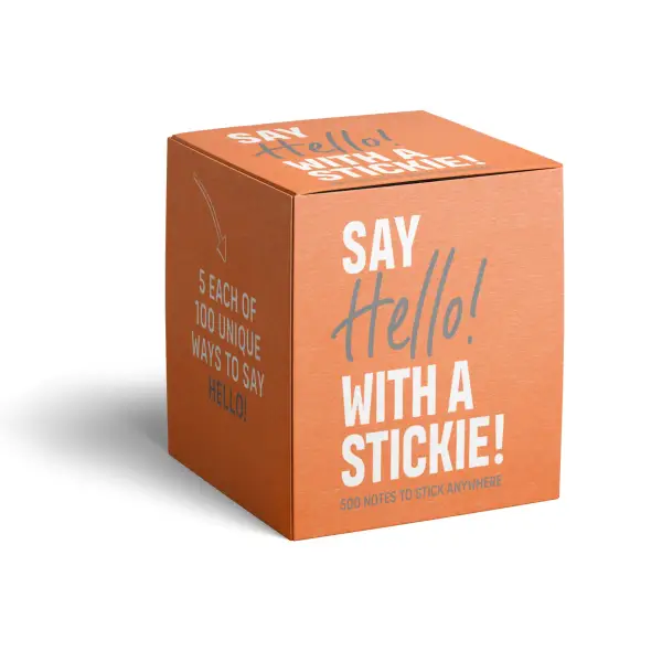 Say Hello Sticky Notes - Spumoni - Trade