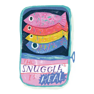 Snuggle is Real (Palentines Hangable Postcard) - Spumoni
