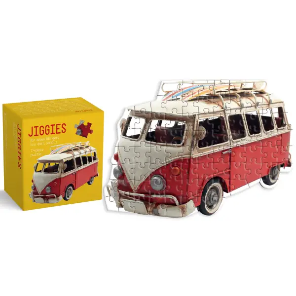 Surf’s Up Van-Shaped Jiggie Puzzle 77 Piece - Spumoni