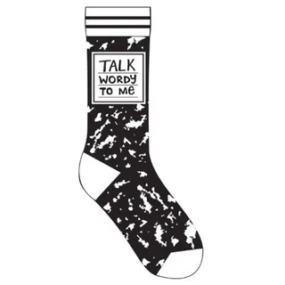 Talk Wordy to Me Socks