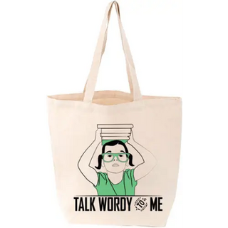 Talk Wordy to Me Tote - LoveLit - Trade