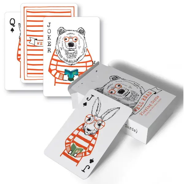 Well-Read Playing Cards - LoveLit - Trade