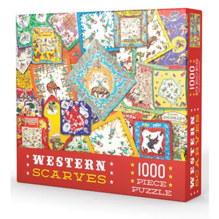 Western Scarves Puzzle 1000 Piece