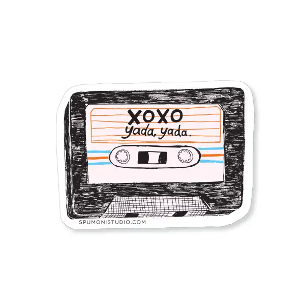 XOXO Yada Yada Sticker